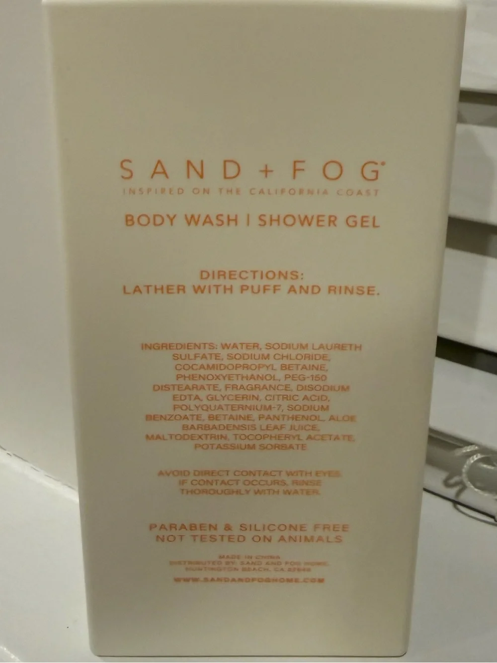 Sand + Fog | Mango Coconut Body Wash | 32 FL OZ 🥥
